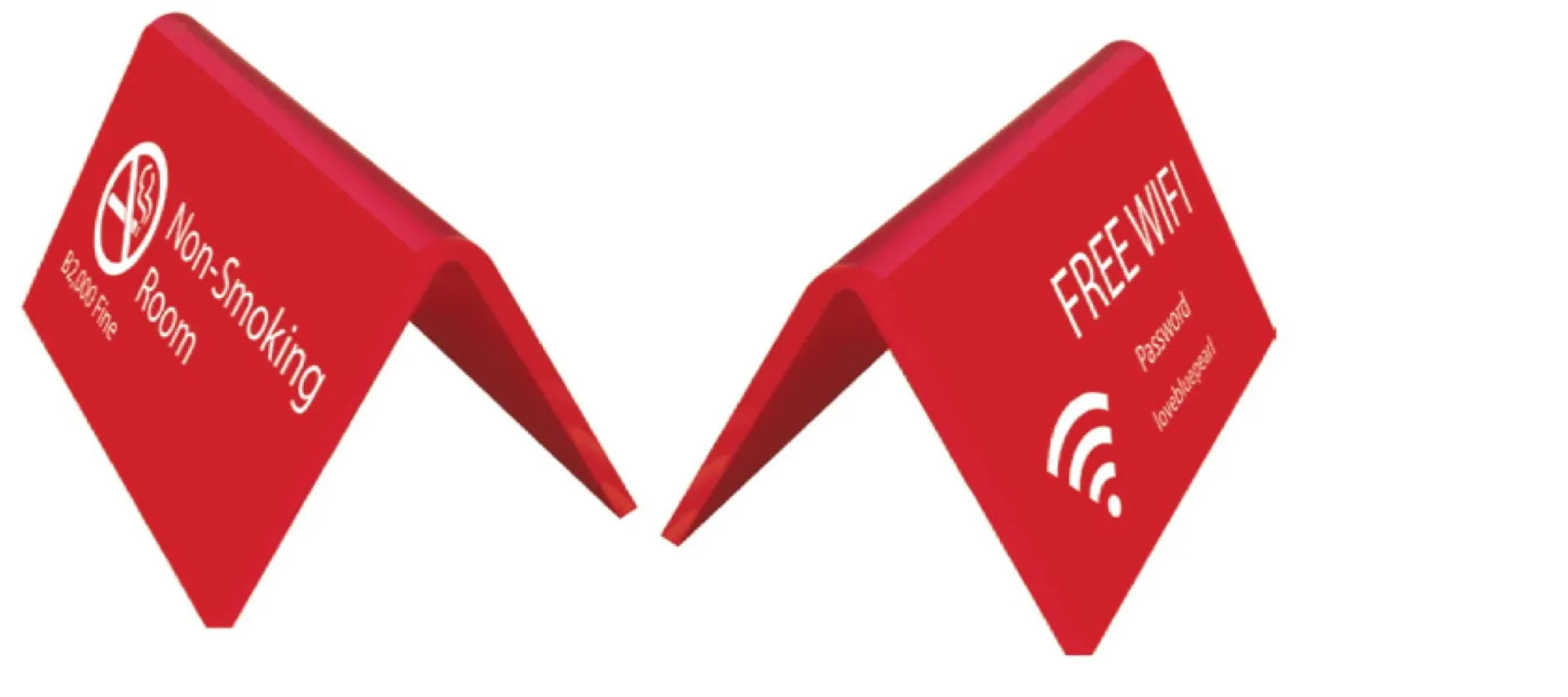Table Top Sign