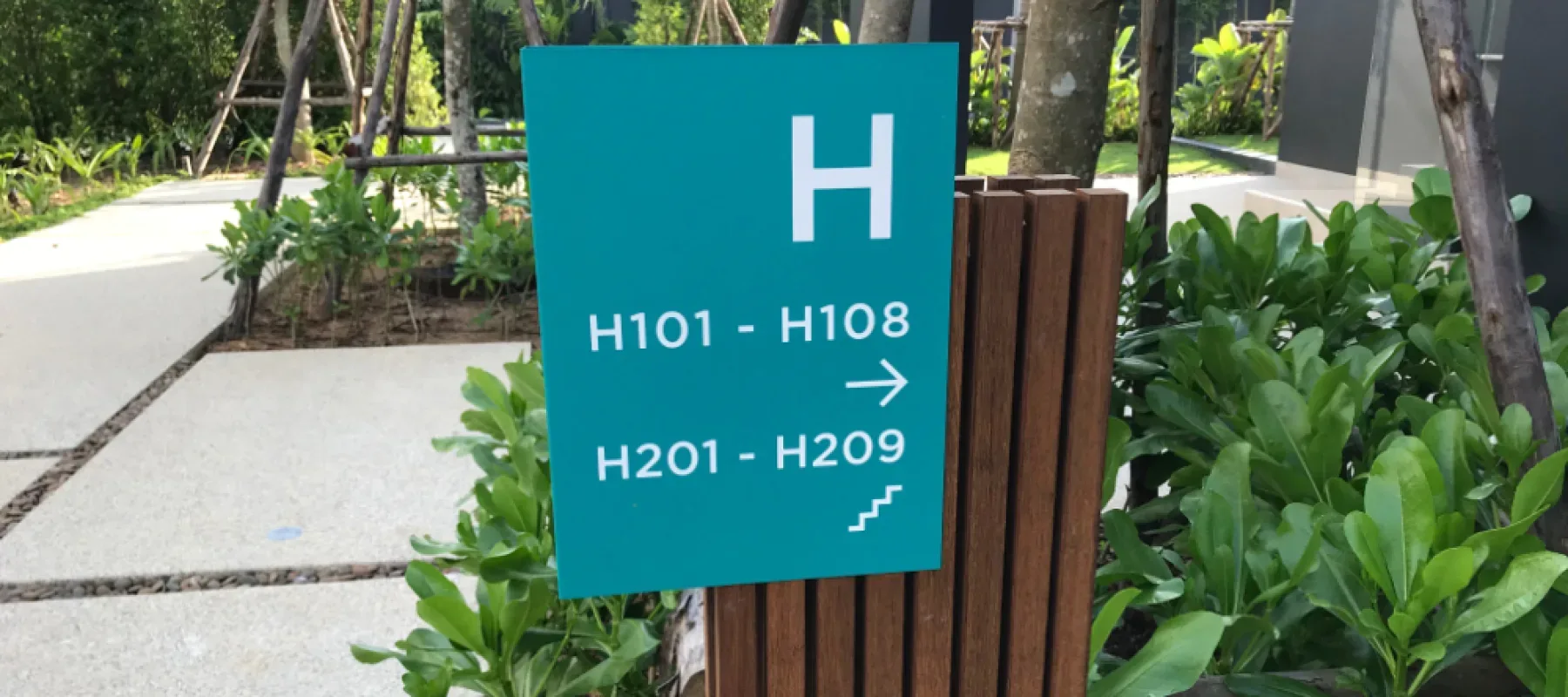 Resort Directional Signage